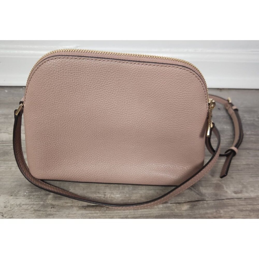 Michael Kors Pebbled Leather Blush Pink Crossbody Bag - Picture 2 of 6